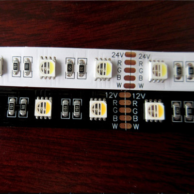 DC12V/24V White/Black PCB RGBW LED Strip